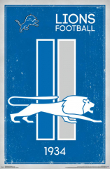 DETROIT LIONS - RETRO LOGO 14