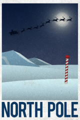 North Pole Retro Travel